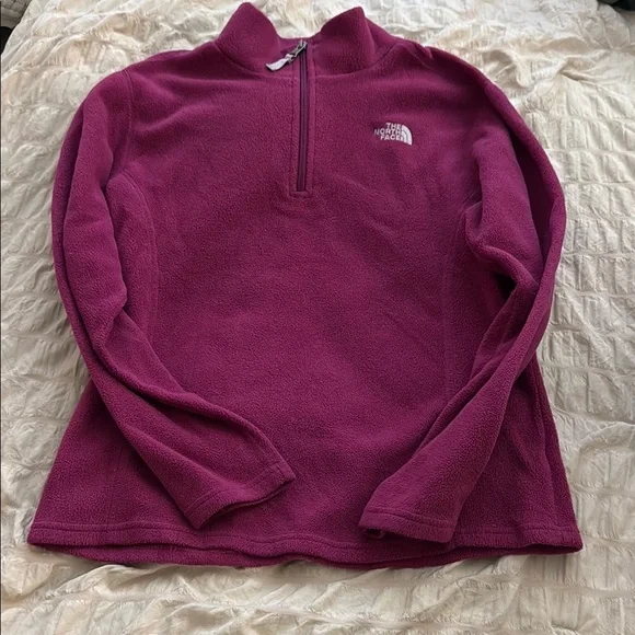 The North Face Pink Fleece Pullover girl’s XL - Picture 1 of 5